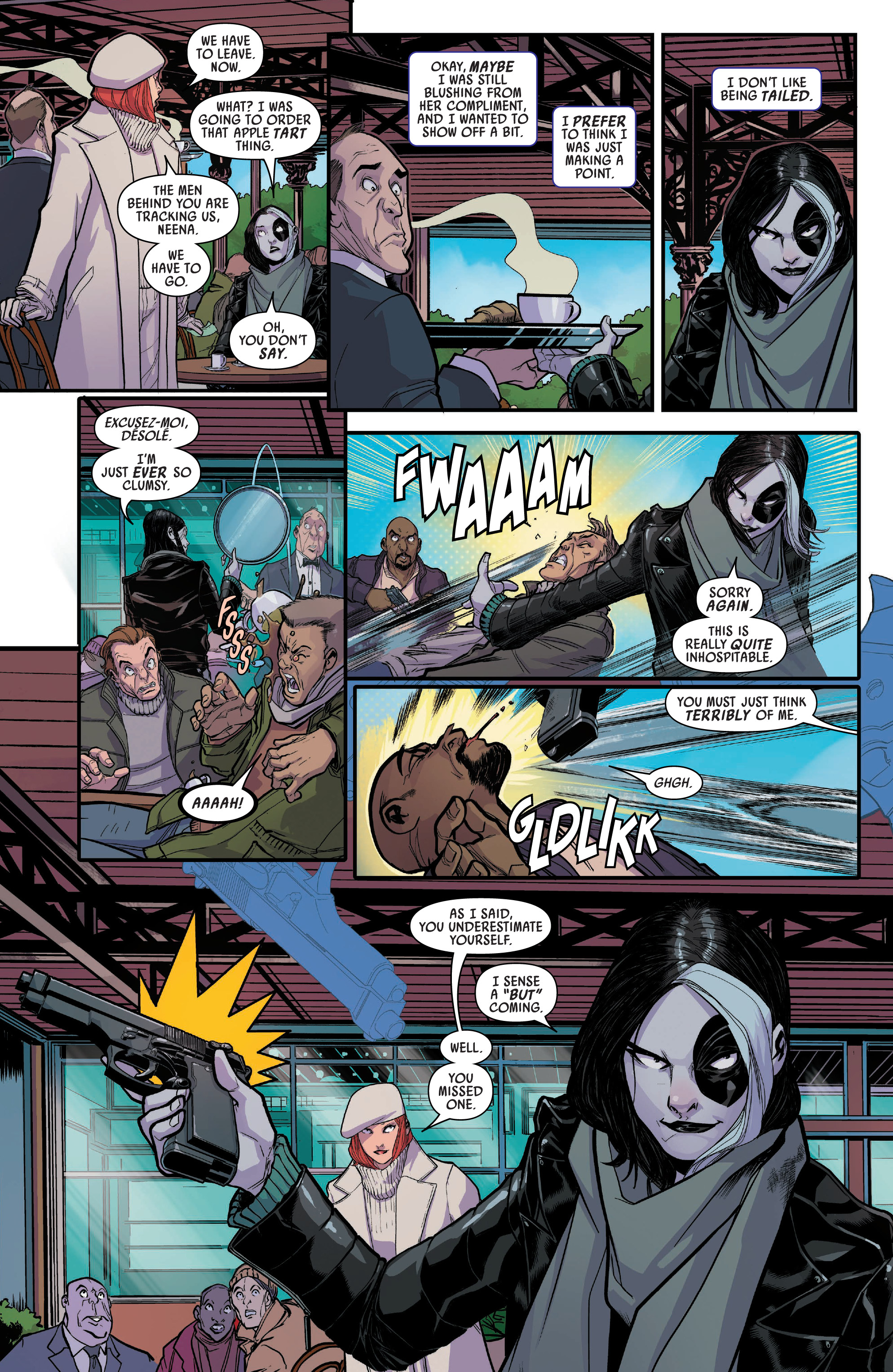 Read online Domino: Hotshots comic -  Issue # _TPB - 10