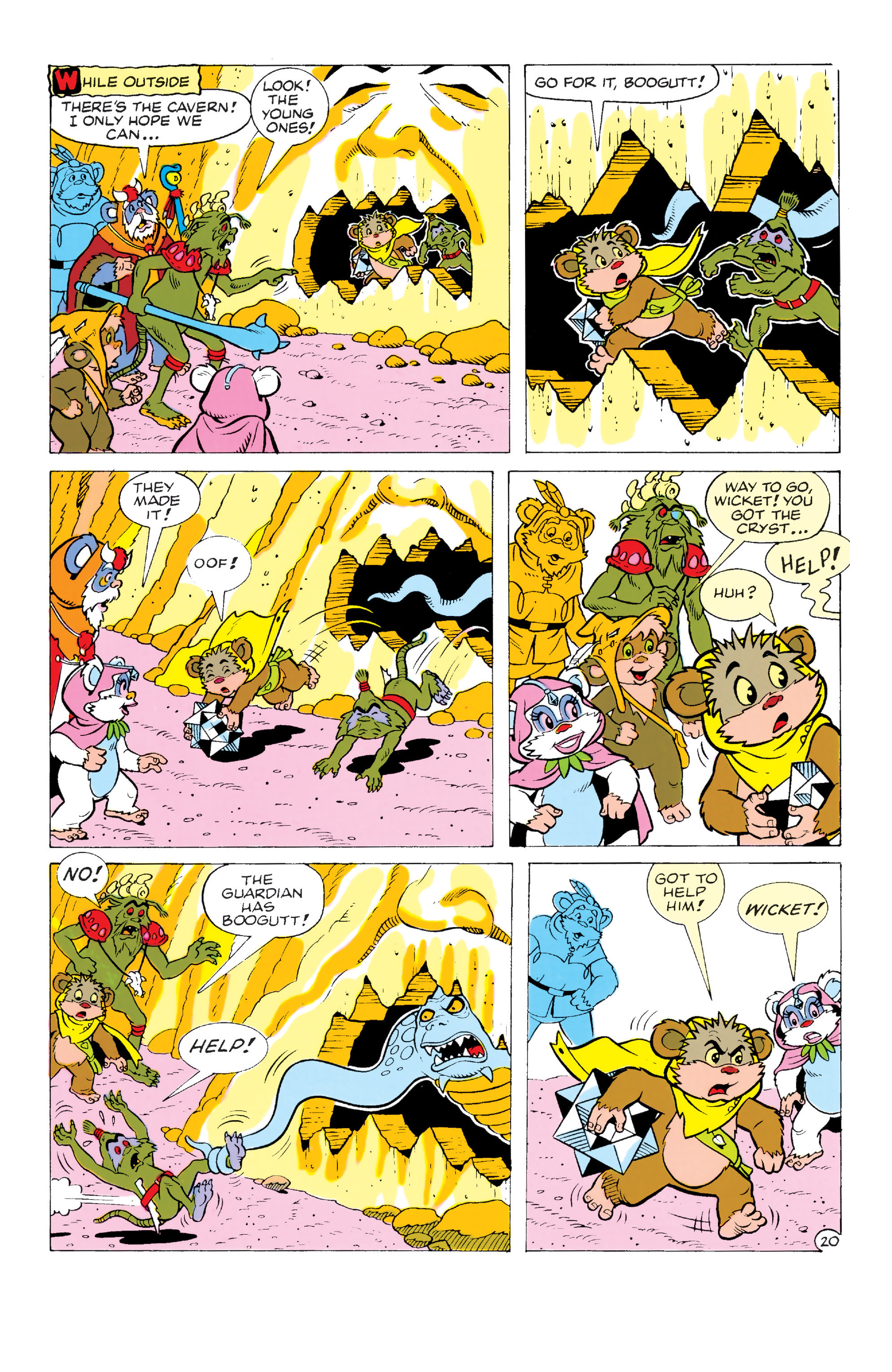 Read online Ewoks comic -  Issue #13 - 21