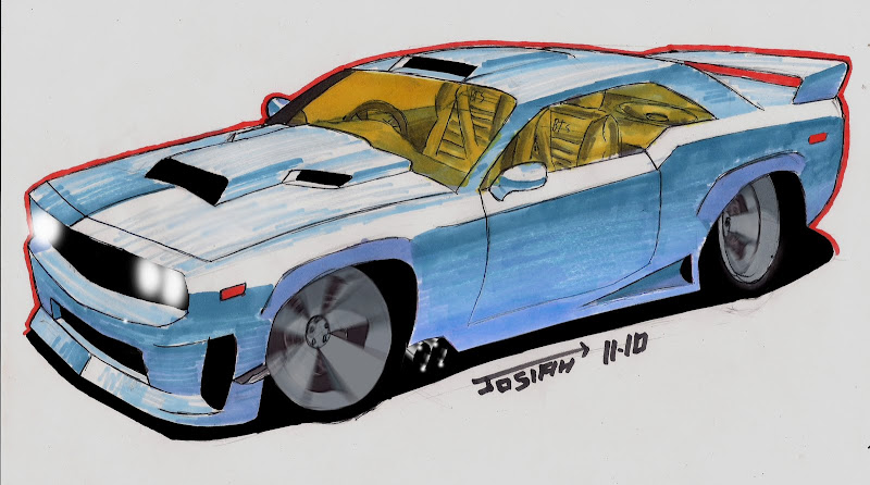 Car Modifications: Car Drawing
