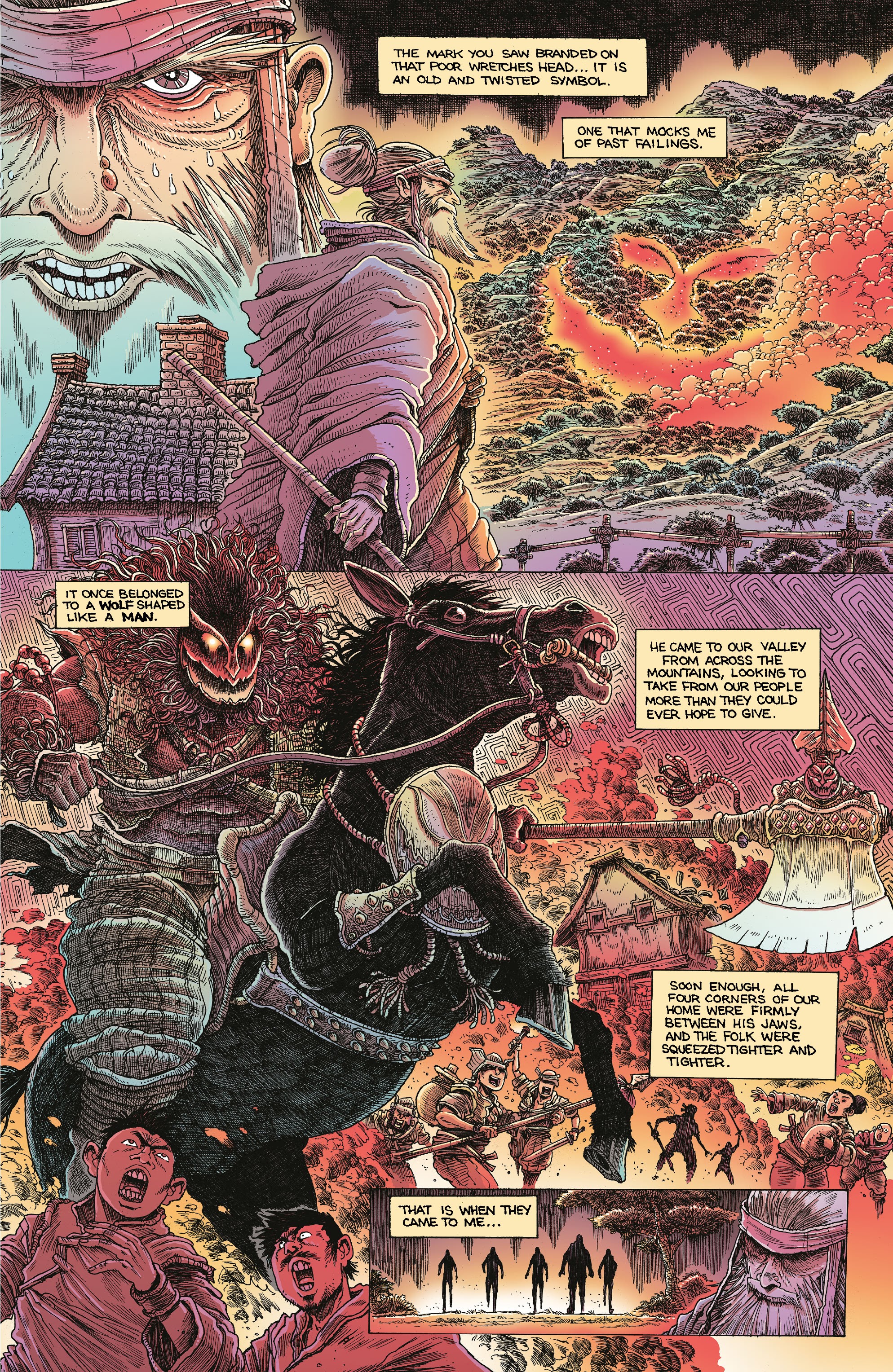 Read online Orphan and the Five Beasts comic -  Issue #1 - 7