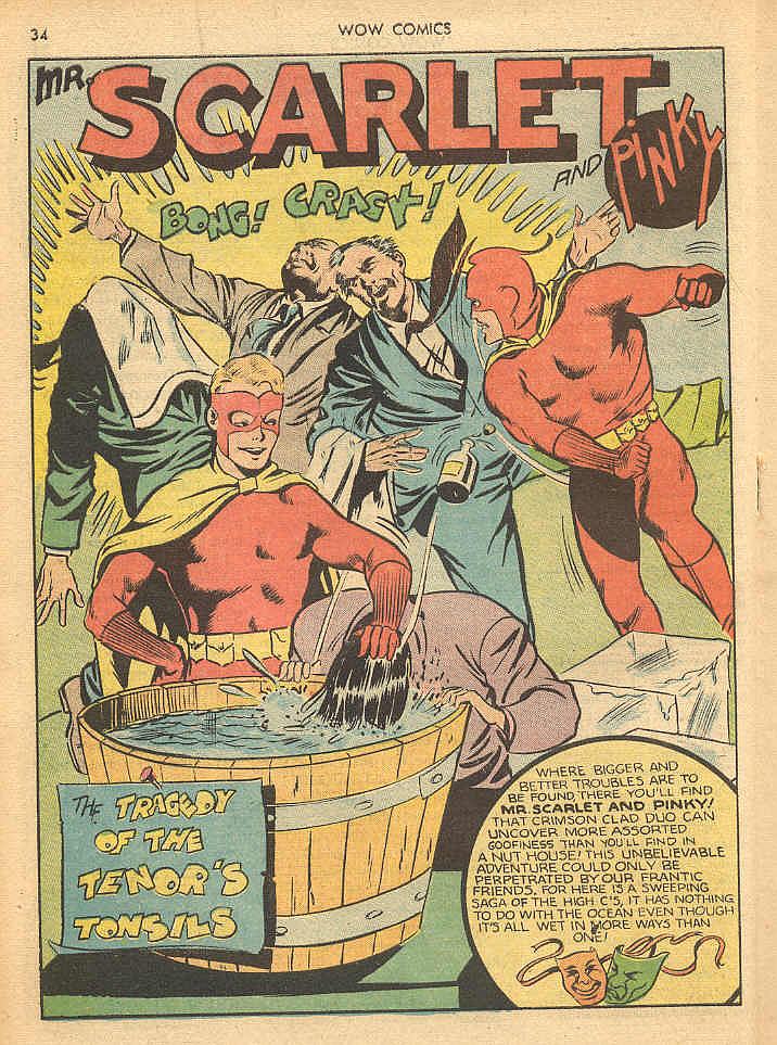Read online Wow Comics comic -  Issue #15 - 34