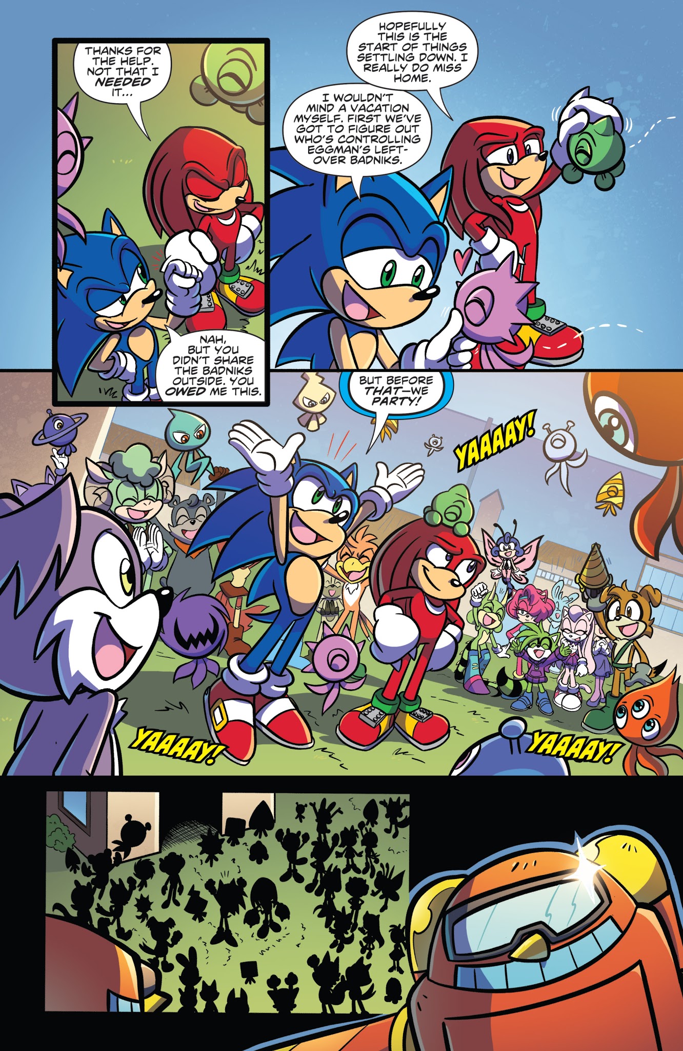 Read online Sonic the Hedgehog (2018) comic -  Issue #3 - 21