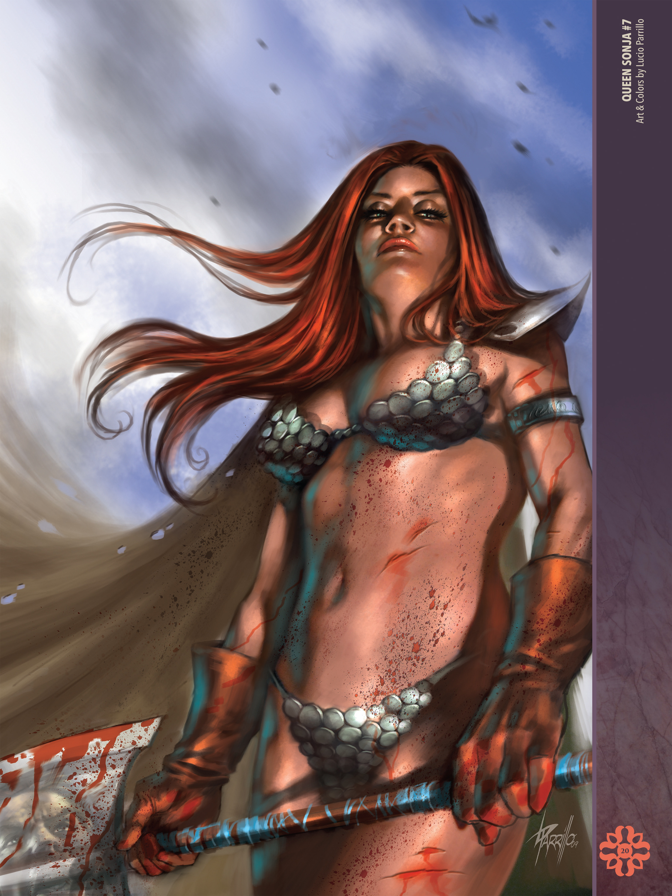 Read online The Art of Red Sonja comic -  Issue # TPB 2 (Part 1) - 20