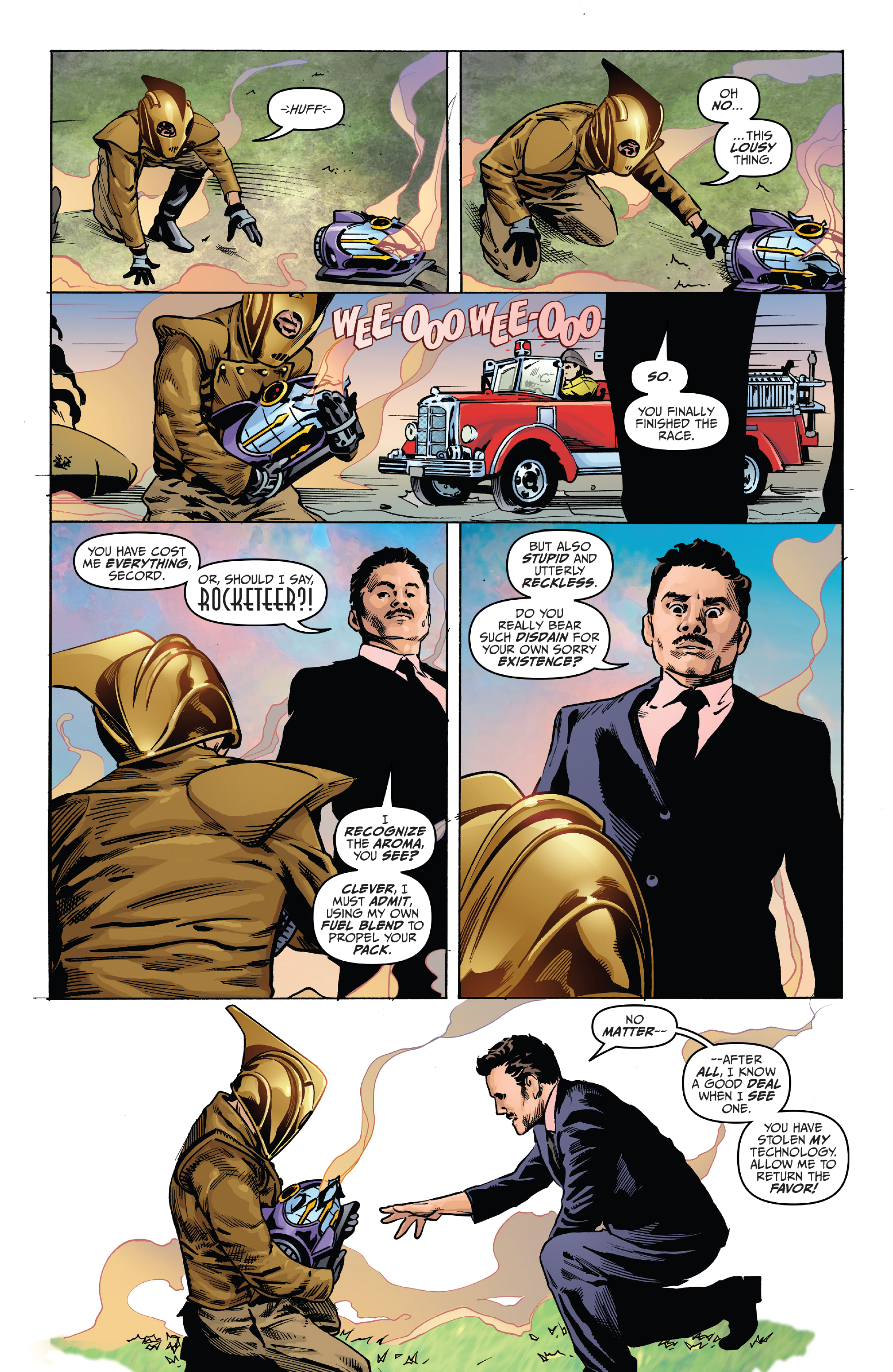 Read online The Rocketeer: The Great Race comic -  Issue #4 - 14