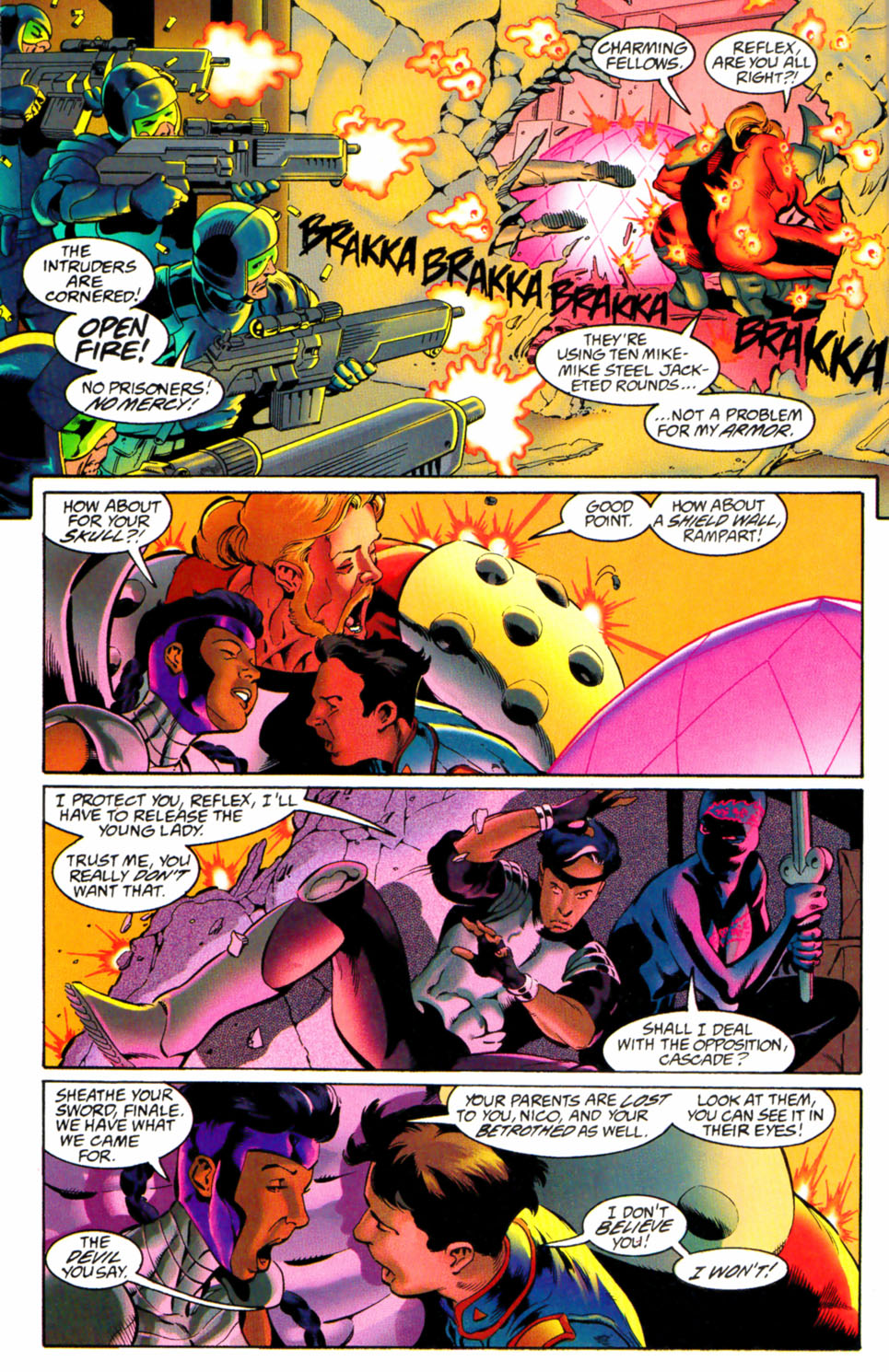 Read online Sovereign Seven comic -  Issue # _Annual 1 - 18