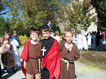 All Saints' Day--J.P. as St. Francis of Assisi