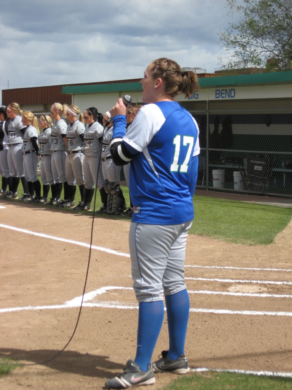 Viking Softball home with Wenatchee
