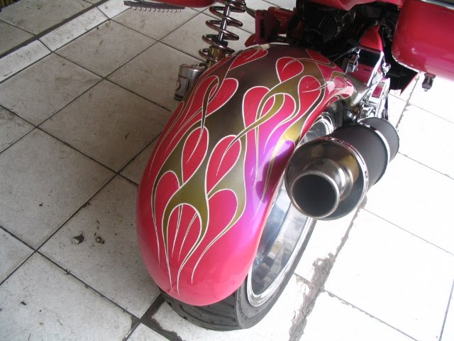 Oracle Modification Concept: Modifikasi Honda Beat Chopper Touring