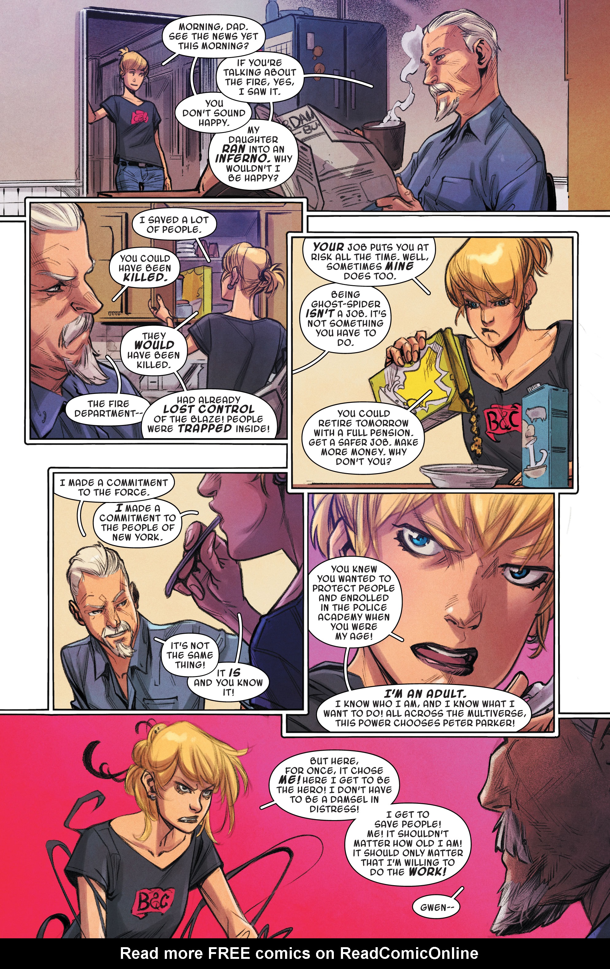 Read online Ghost-Spider comic -  Issue #9 - 5