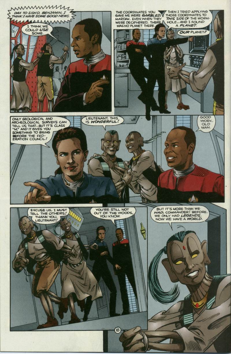 Read online Star Trek: Deep Space Nine (1993) comic -  Issue #4 - 18