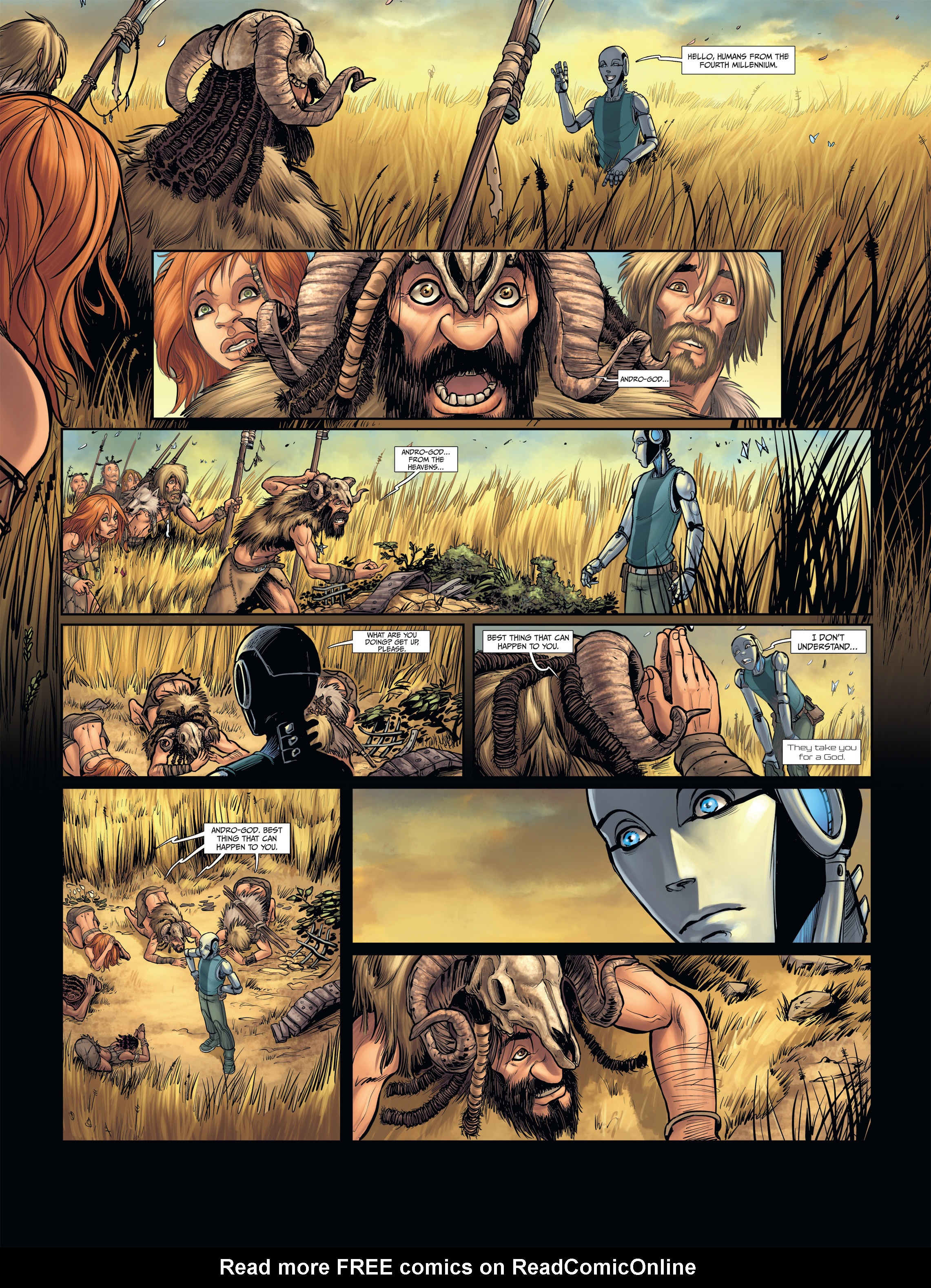 Read online Androïds comic -  Issue #2 - 18