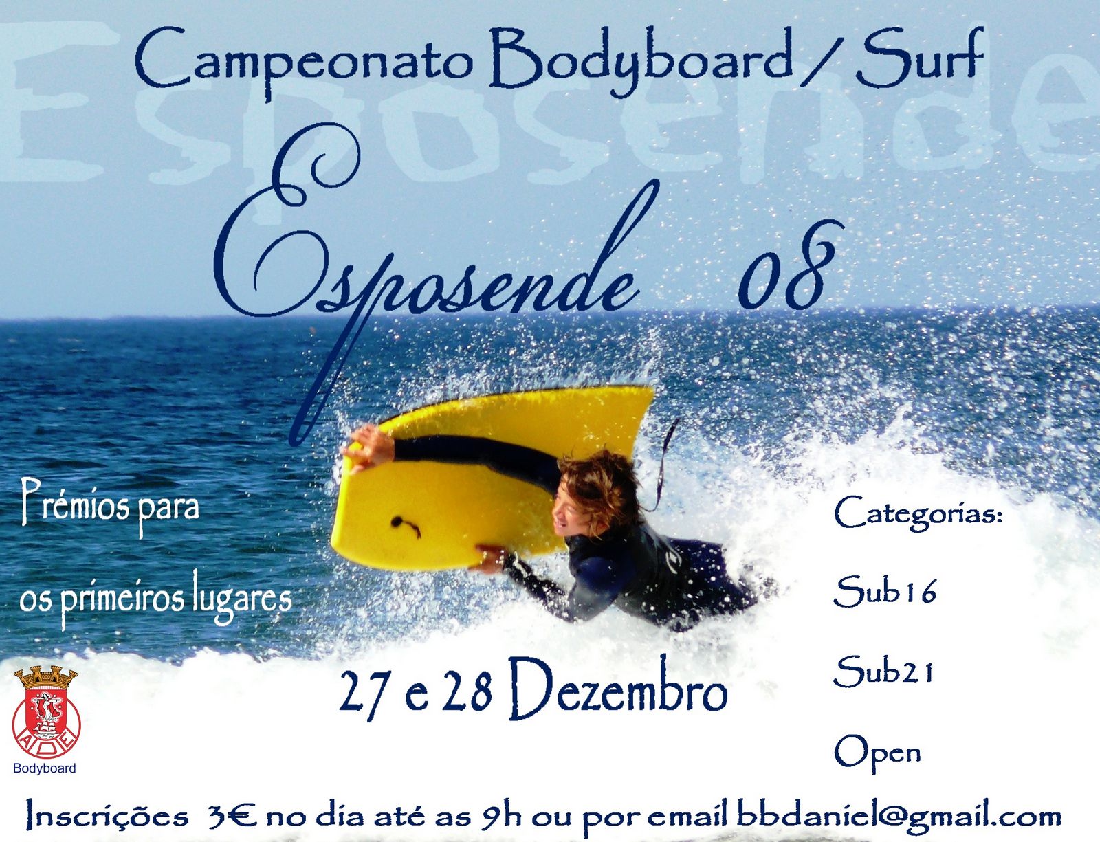 ADEbodyboard Campeonato de Bodyboard/ Surf ADE Dezembro 2008