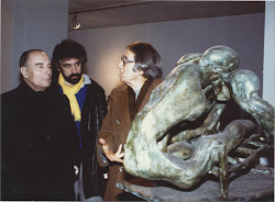 Grand Palais - 1982 - François Mitterand et Alberto Carlisky