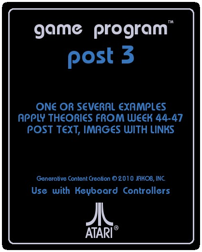 atari 2600 label maker