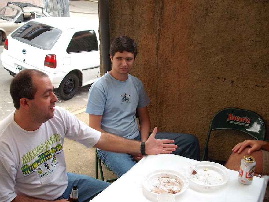 Julio PU4JFO e Carlos Henrique PY4CHM