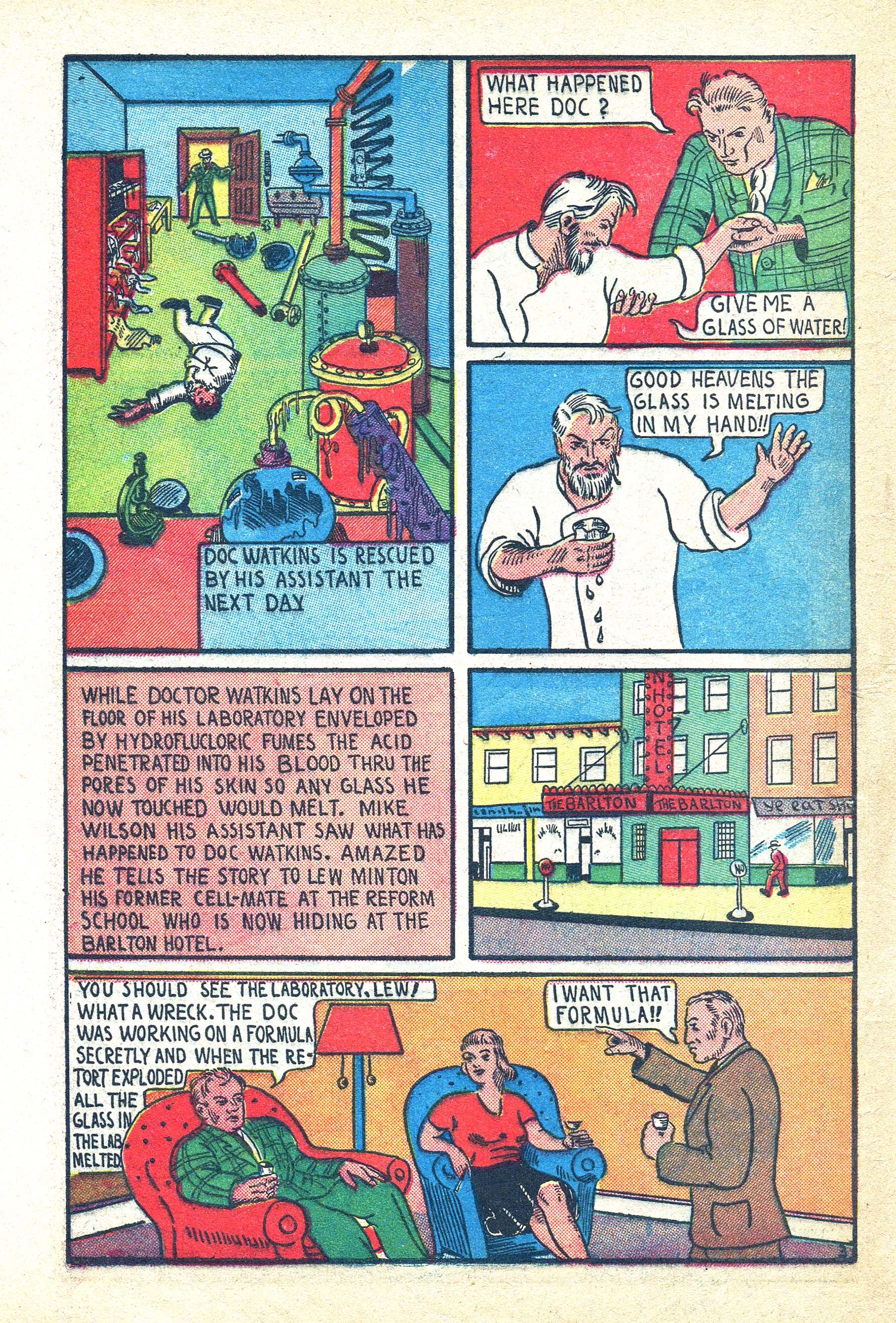 Read online Amazing Man Comics comic -  Issue #13 - 60