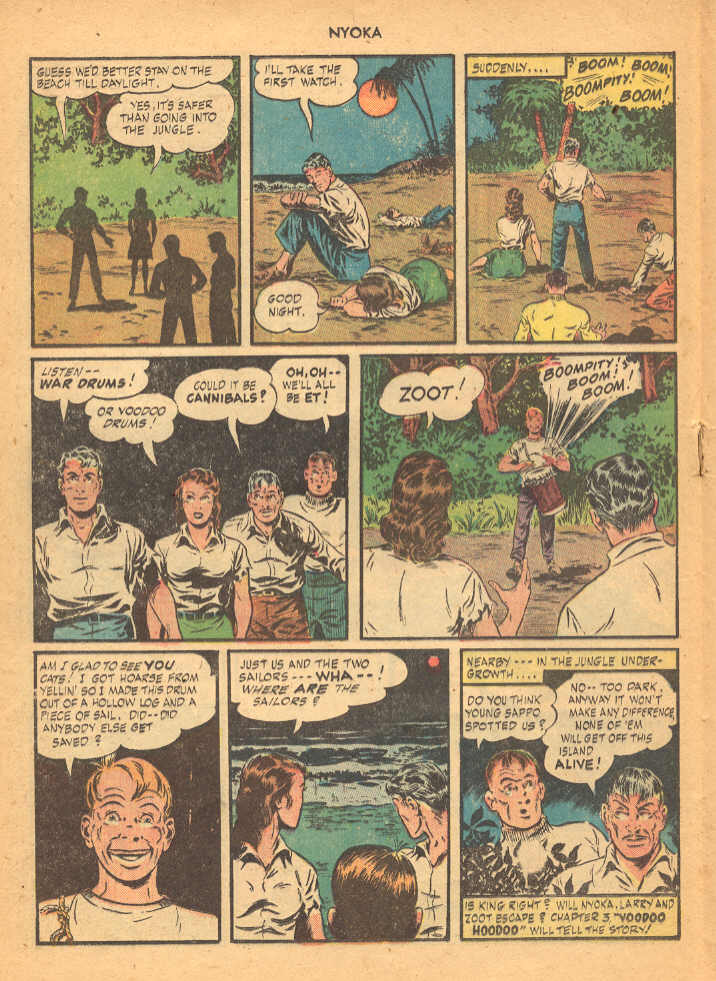 Read online Nyoka the Jungle Girl (1945) comic -  Issue #2 - 16