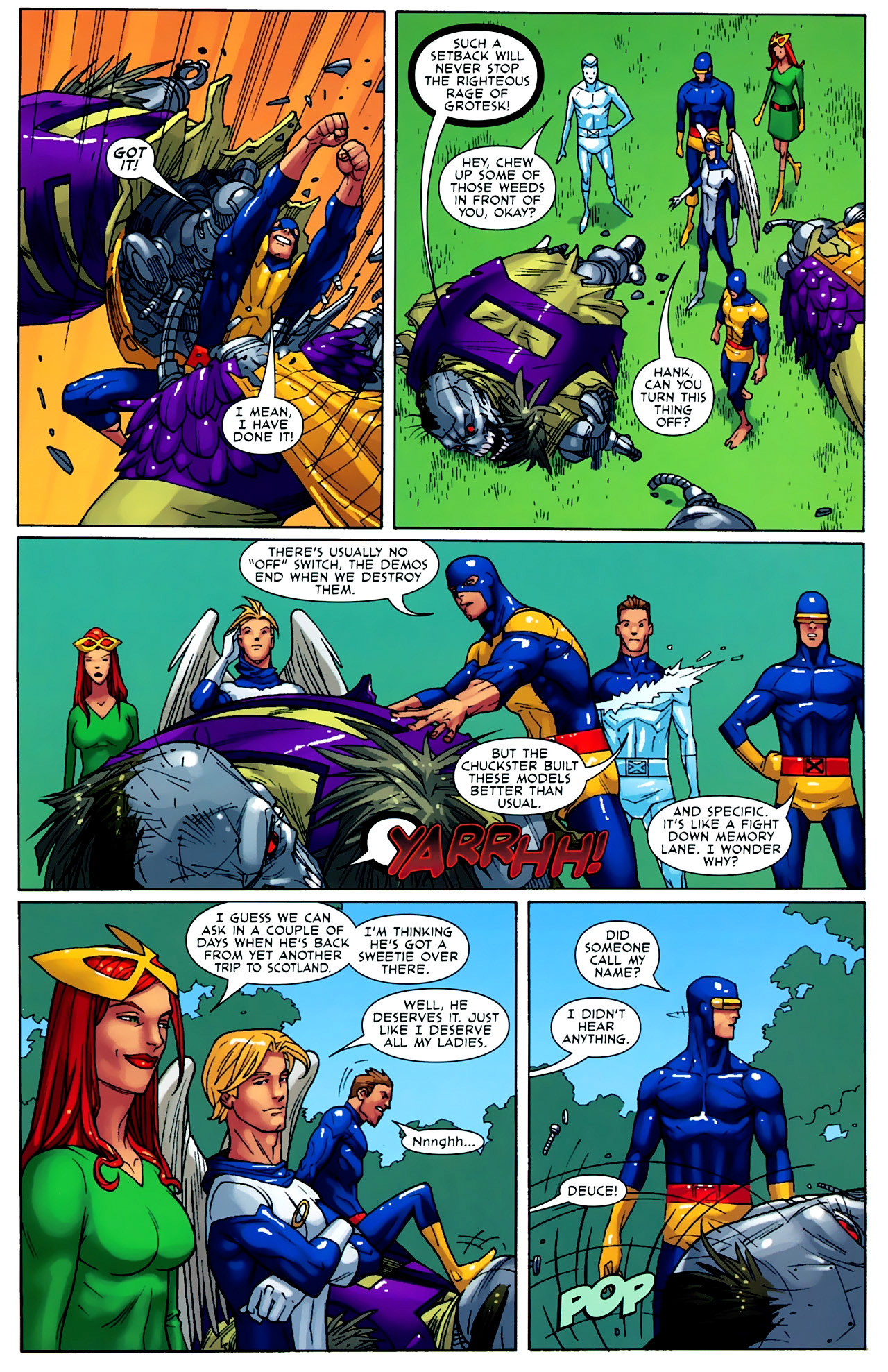 Read online X-Men: First Class Finals comic -  Issue #1 - 21