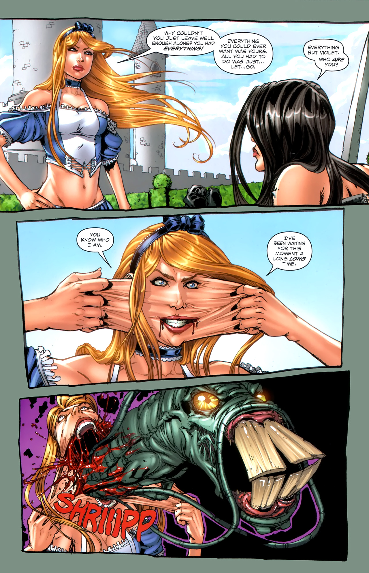 Read online Grimm Fairy Tales: Escape From Wonderland comic -  Issue #4 - 23