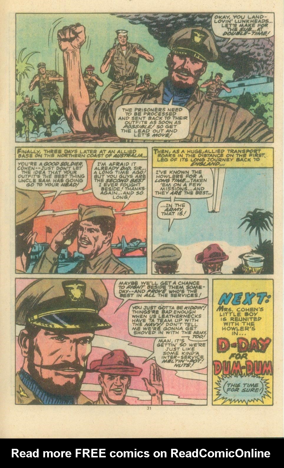 Read online Sgt. Fury comic -  Issue #154 - 33