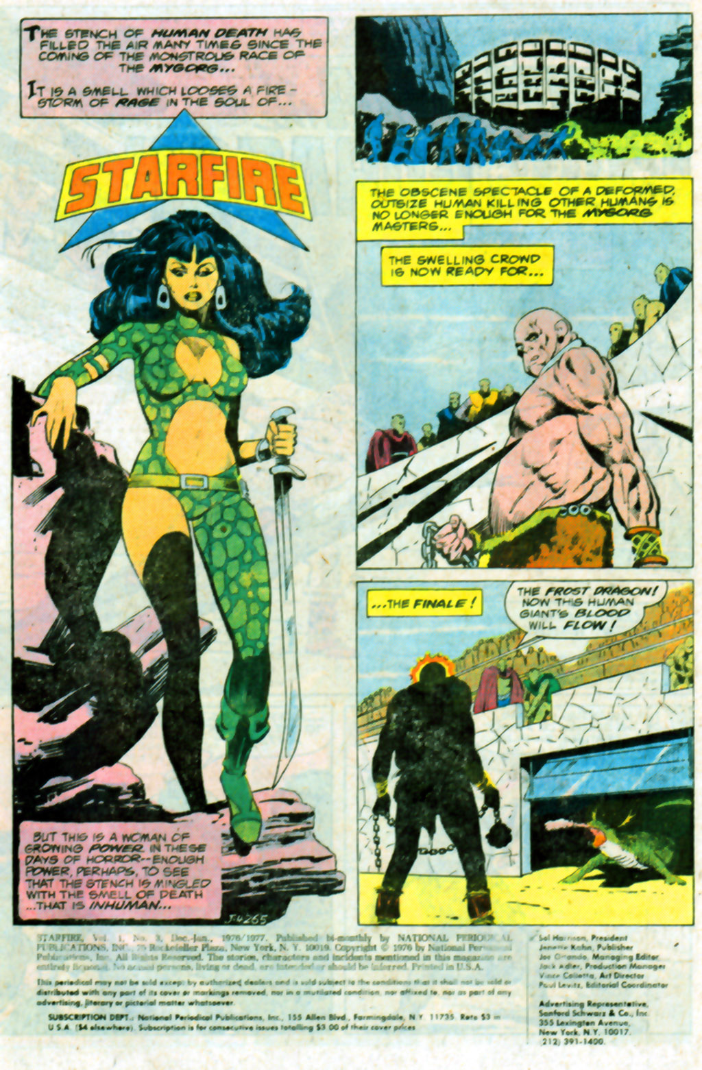 Read online Starfire (1976) comic -  Issue #3 - 3