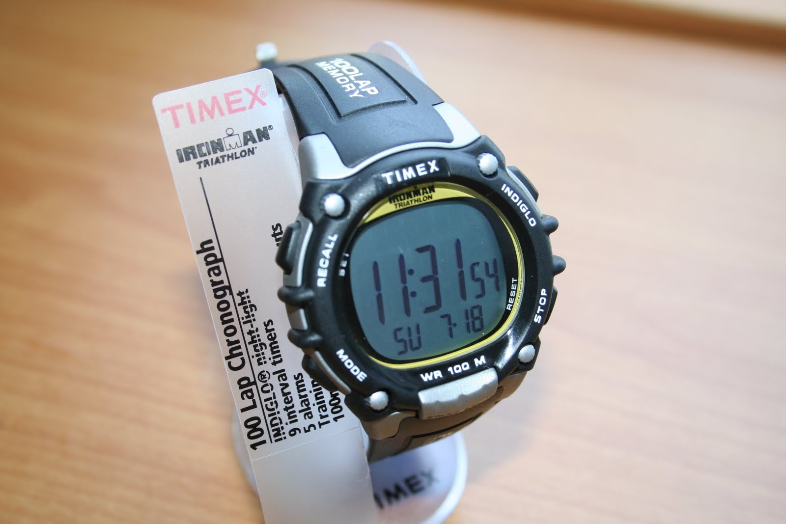 timex 100 lap memory
