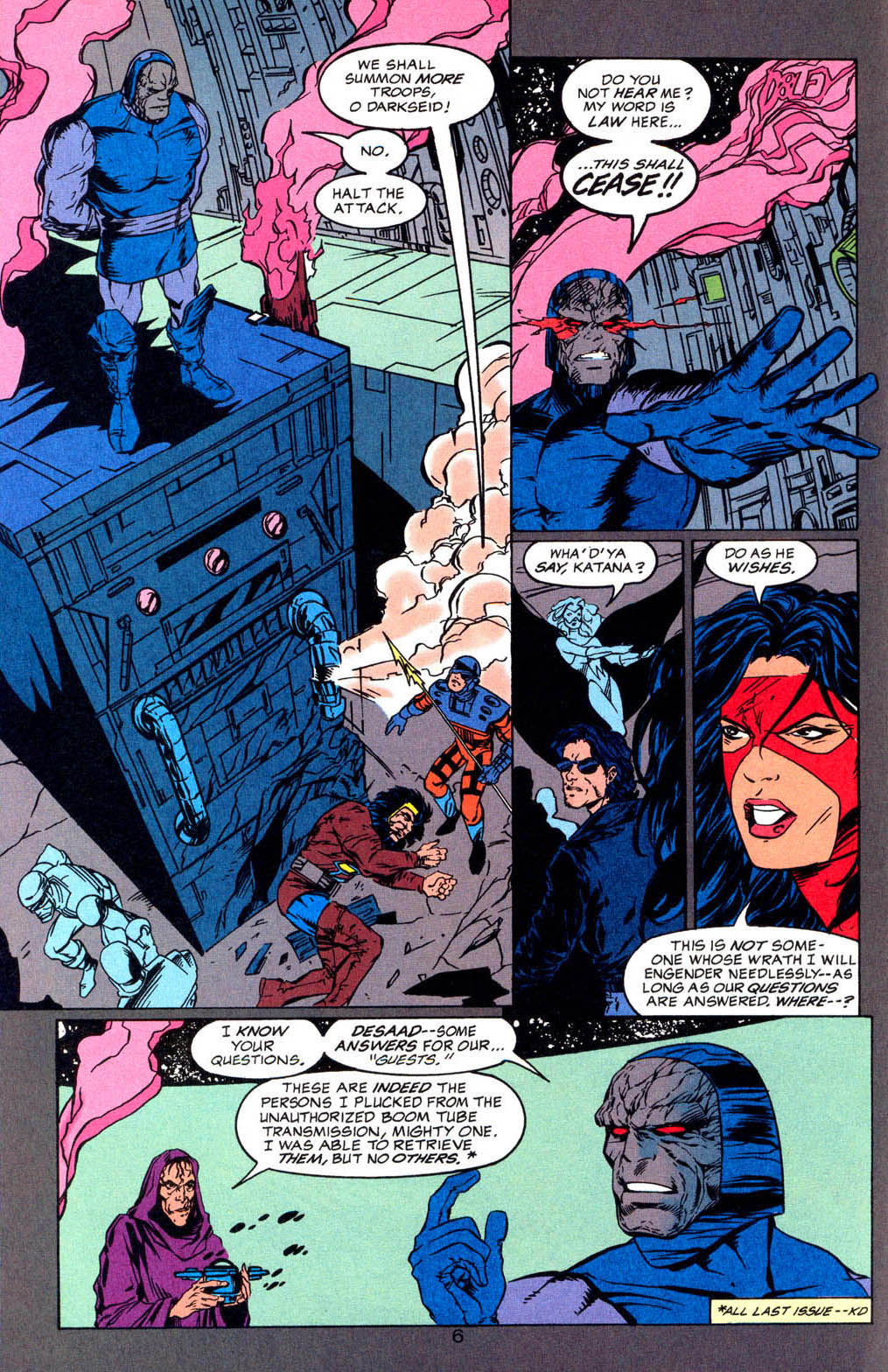 Read online Outsiders (1993) comic -  Issue #22 - 6