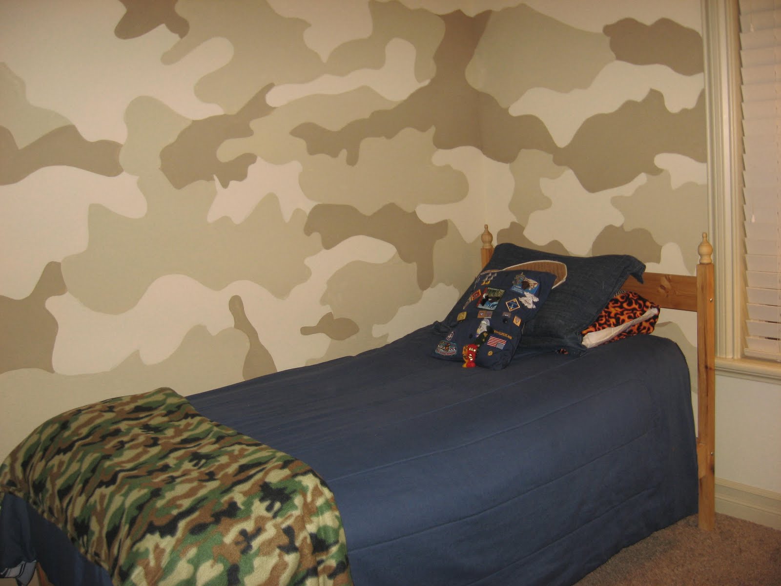 A Day In The Life...: camo bedroom