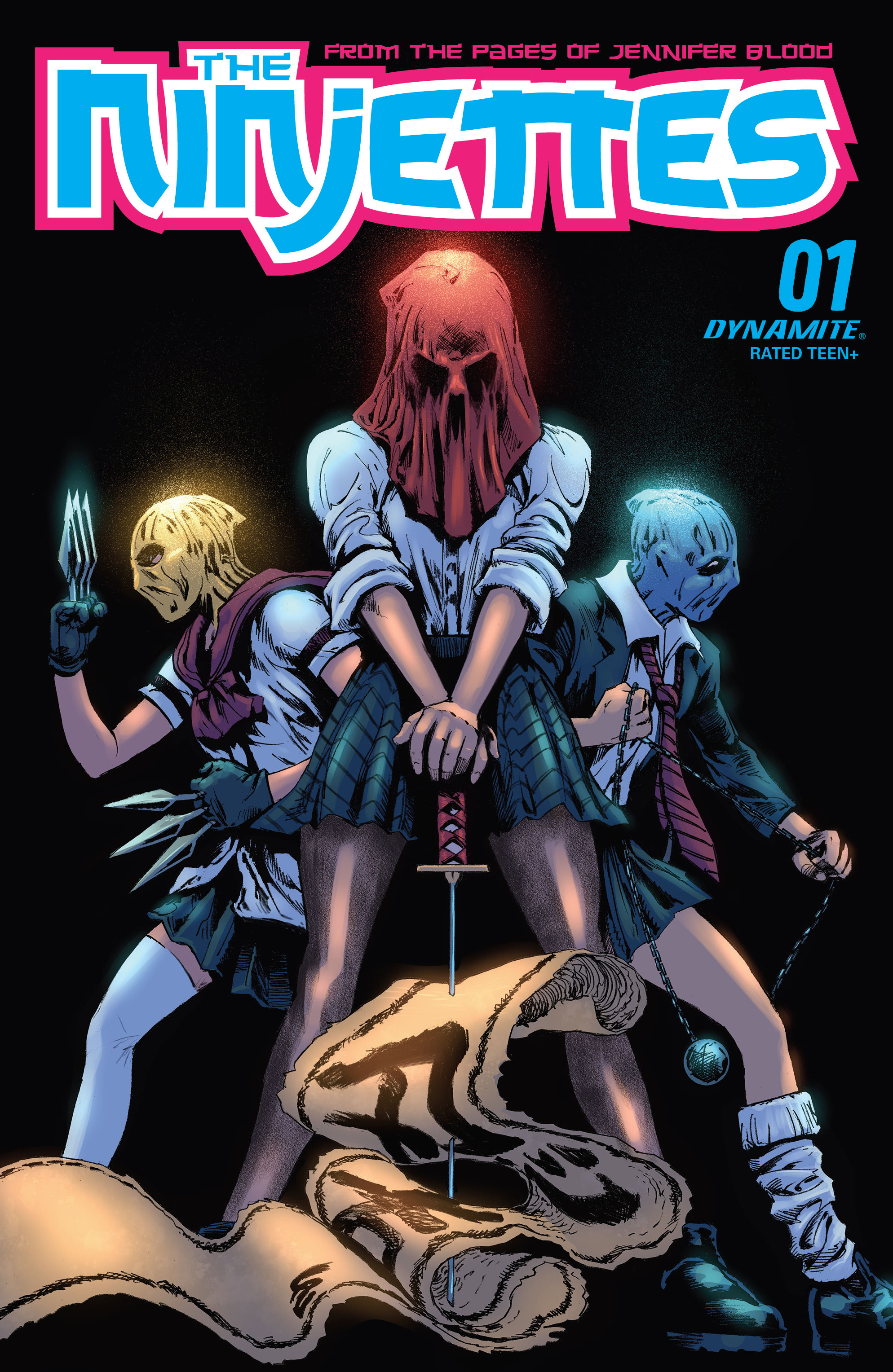 Read online The Ninjettes (2022) comic -  Issue #1 - 2