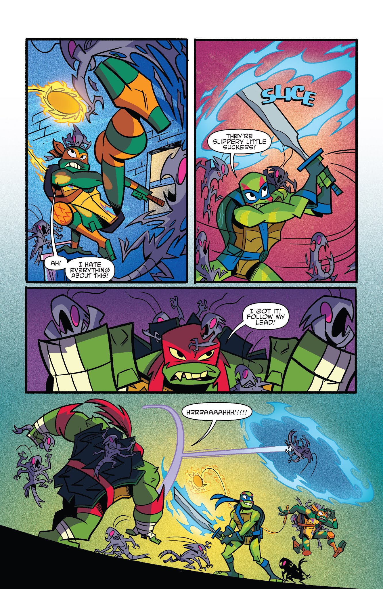 Read online Rise of the Teenage Mutant Ninja Turtles comic -  Issue #0 - 20