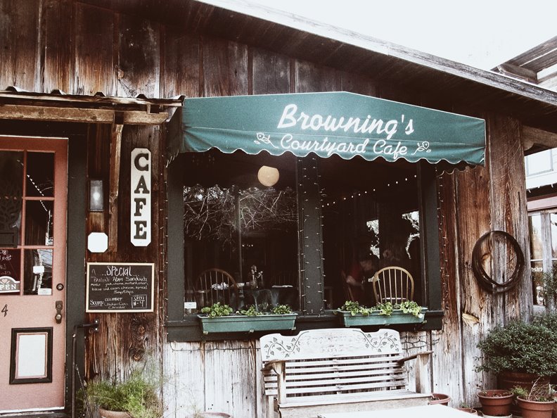 Browning's Cafe in Salado, Texas