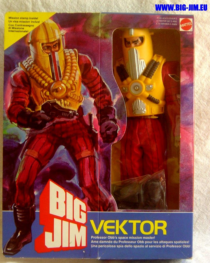 BIG JIM MATTEL VINTAGE PROF OBB WIZARD OVERLORD 9395