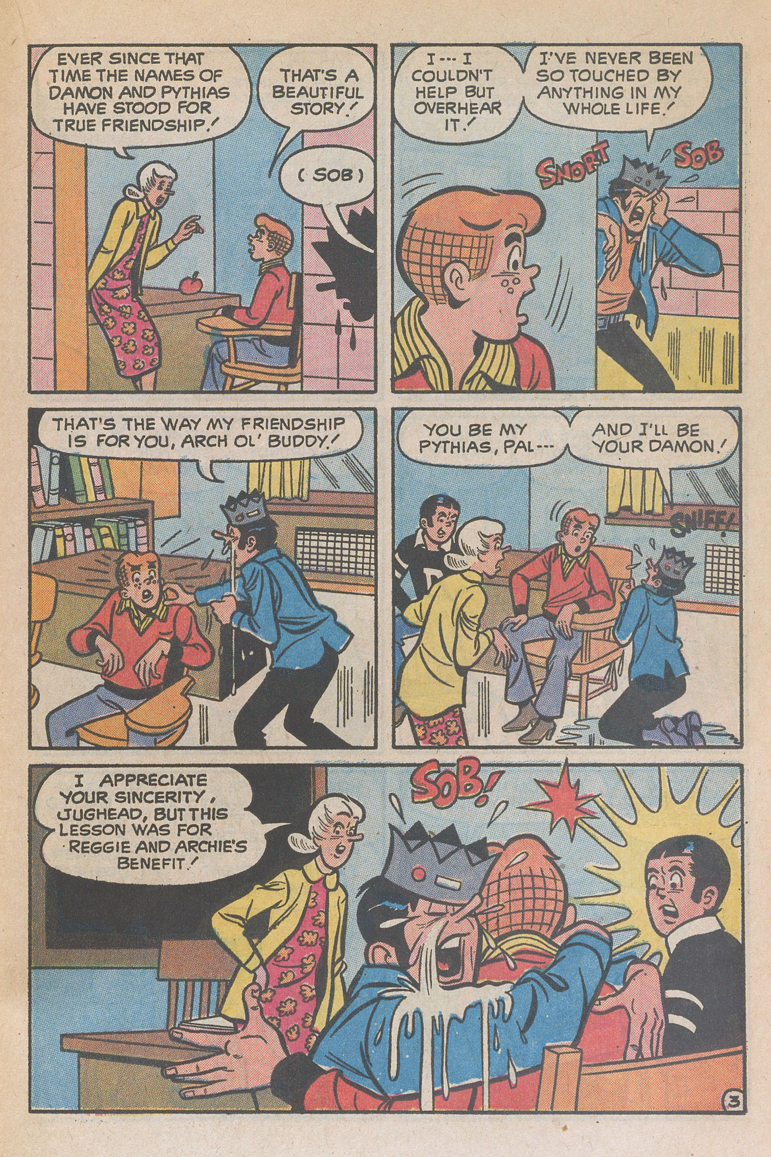 Read online Reggie and Me (1966) comic -  Issue #55 - 37