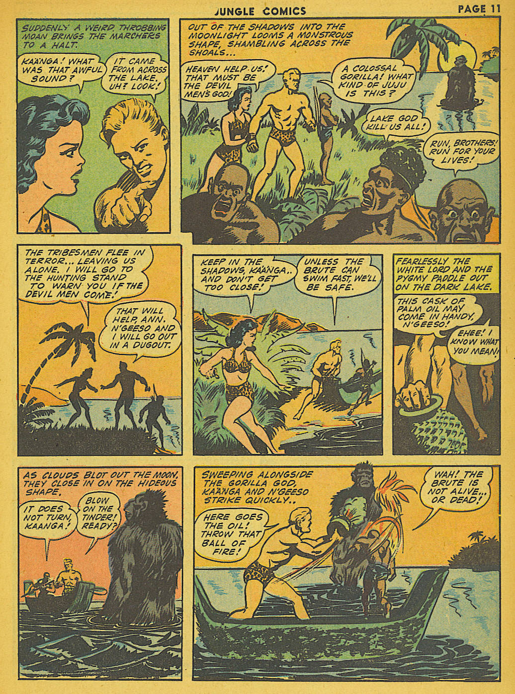 Read online Jungle Comics comic -  Issue #41 - 13