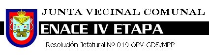 Enace IV etapa