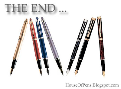 Natuur spanning Dicteren House of Pens: End of The Road ... Waterman Harmonie And ICI et La