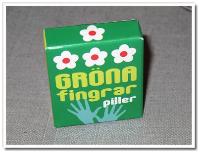Piller för gröna fingrar