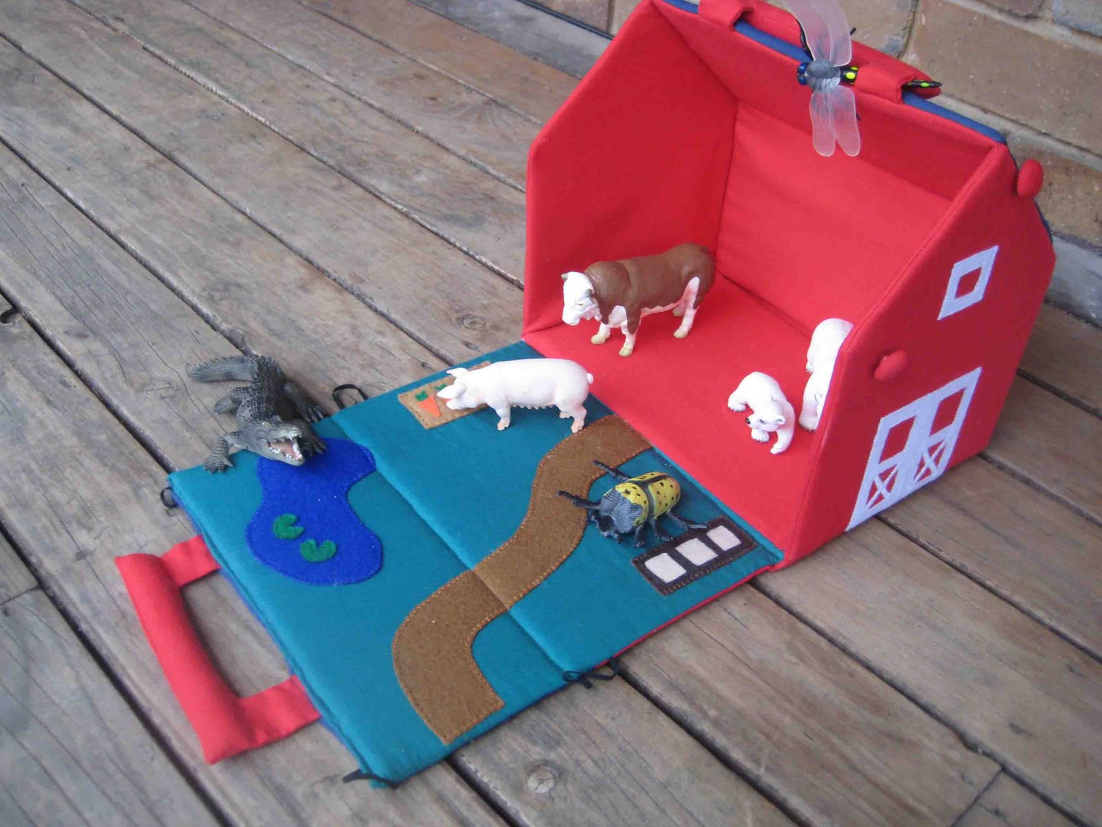 My Sewing Cupboard Fabric Doll Houses