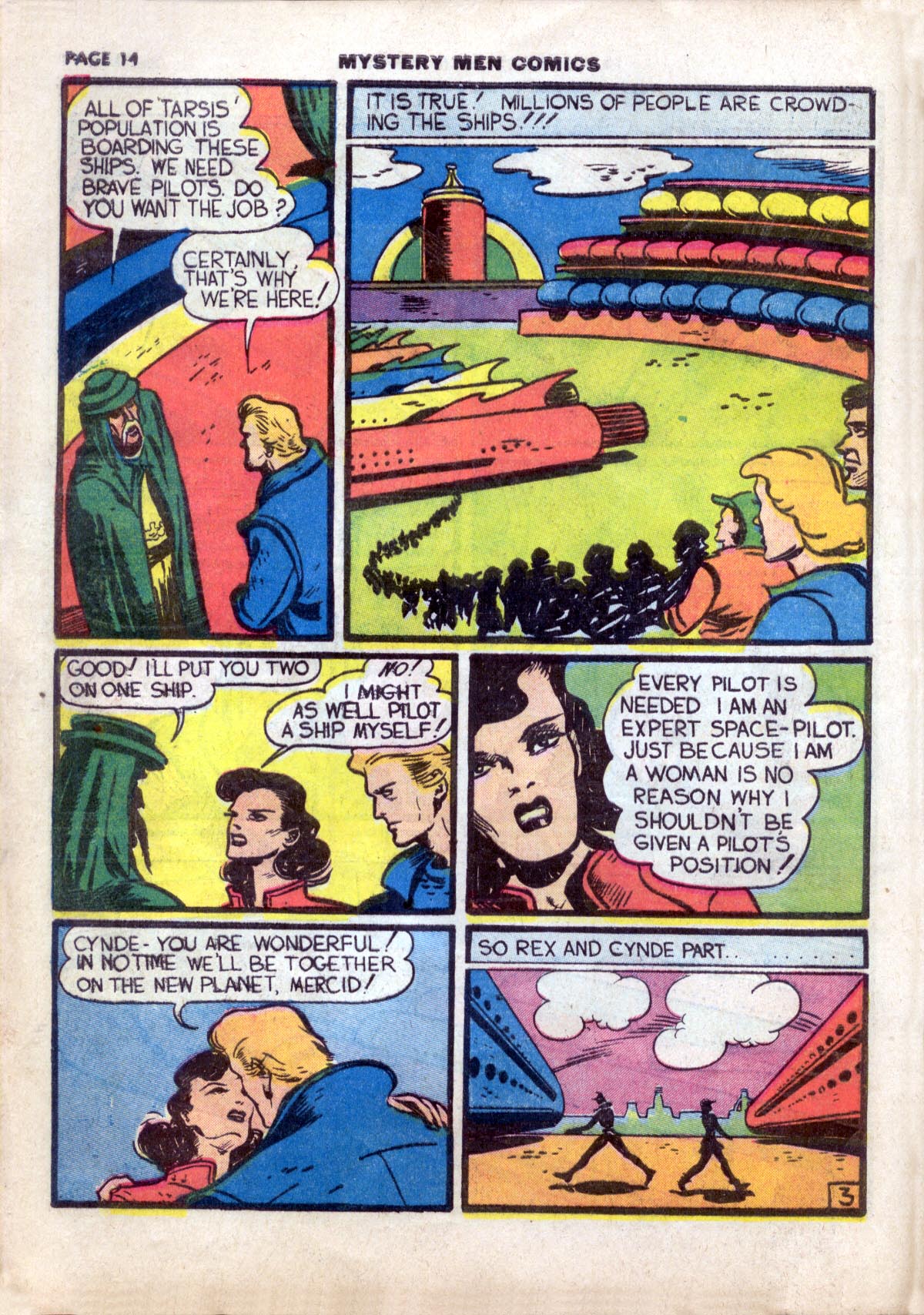 Read online Mystery Men Comics comic -  Issue #13 - 18