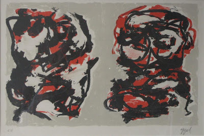 karel appel two figures