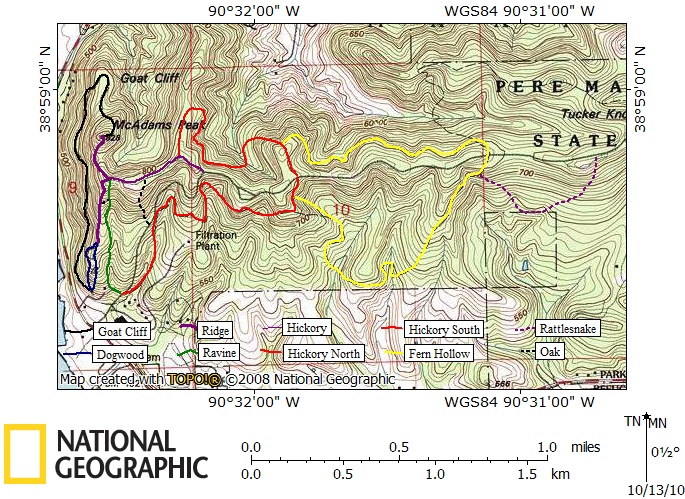 Pere Marquette State Park Map