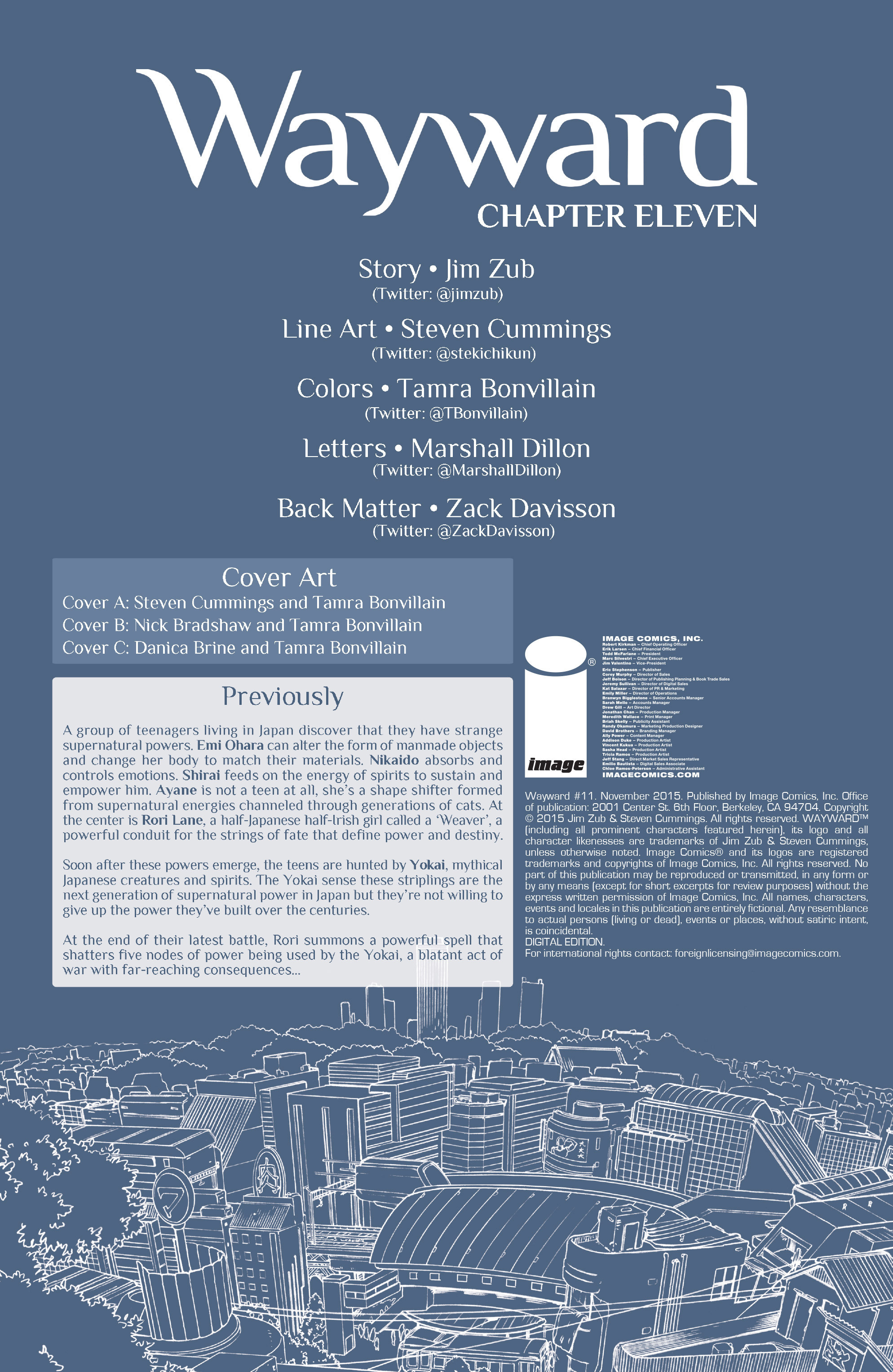 Read online Wayward comic -  Issue #11 - 2