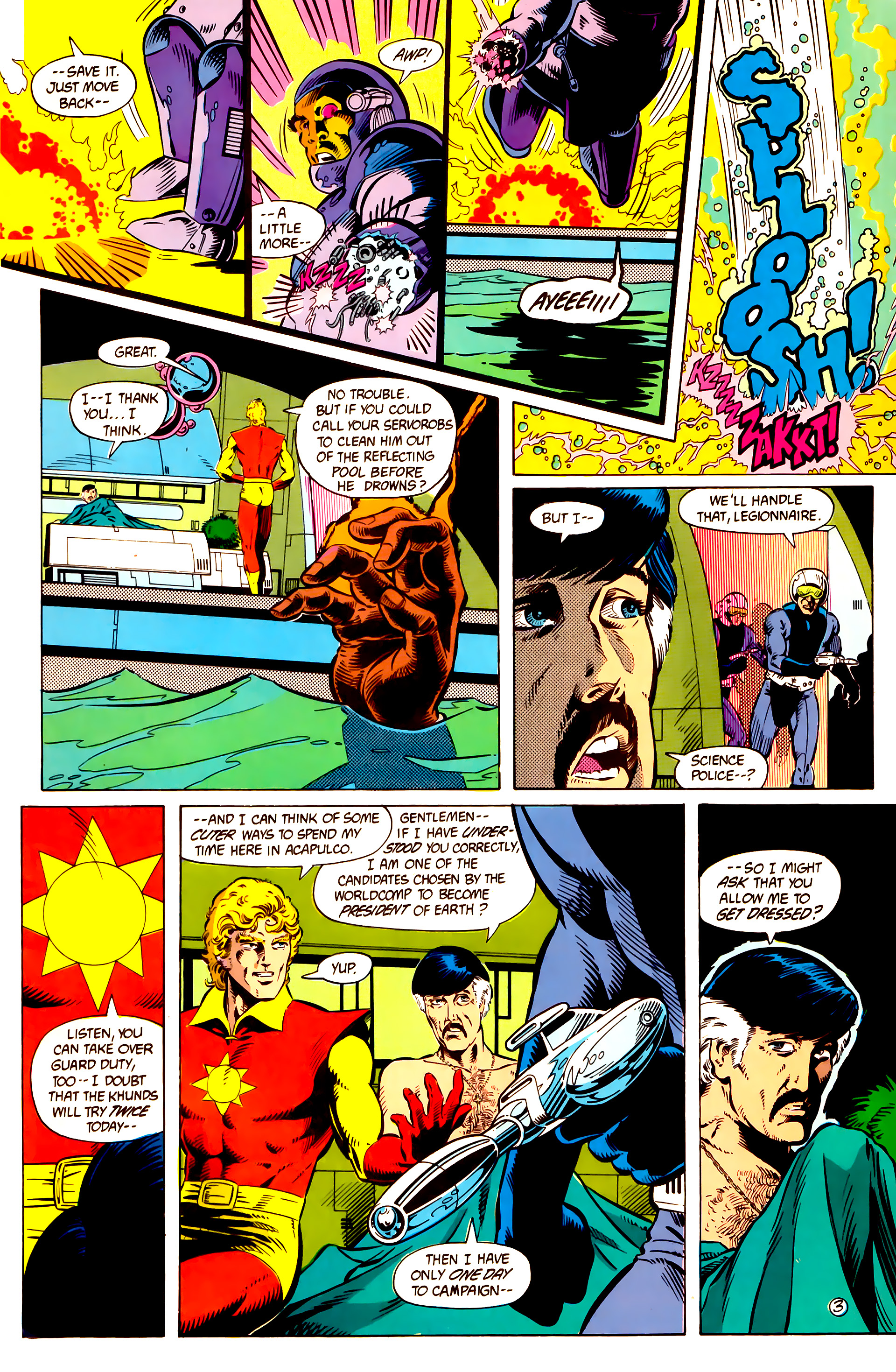 Read online Legion of Super-Heroes (1984) comic -  Issue #10 - 5