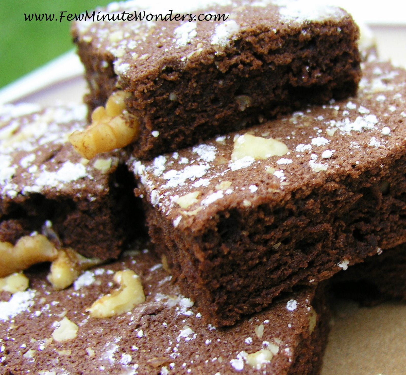 Chocolate Brownie Using Brown Sugar Few Minute Wonders