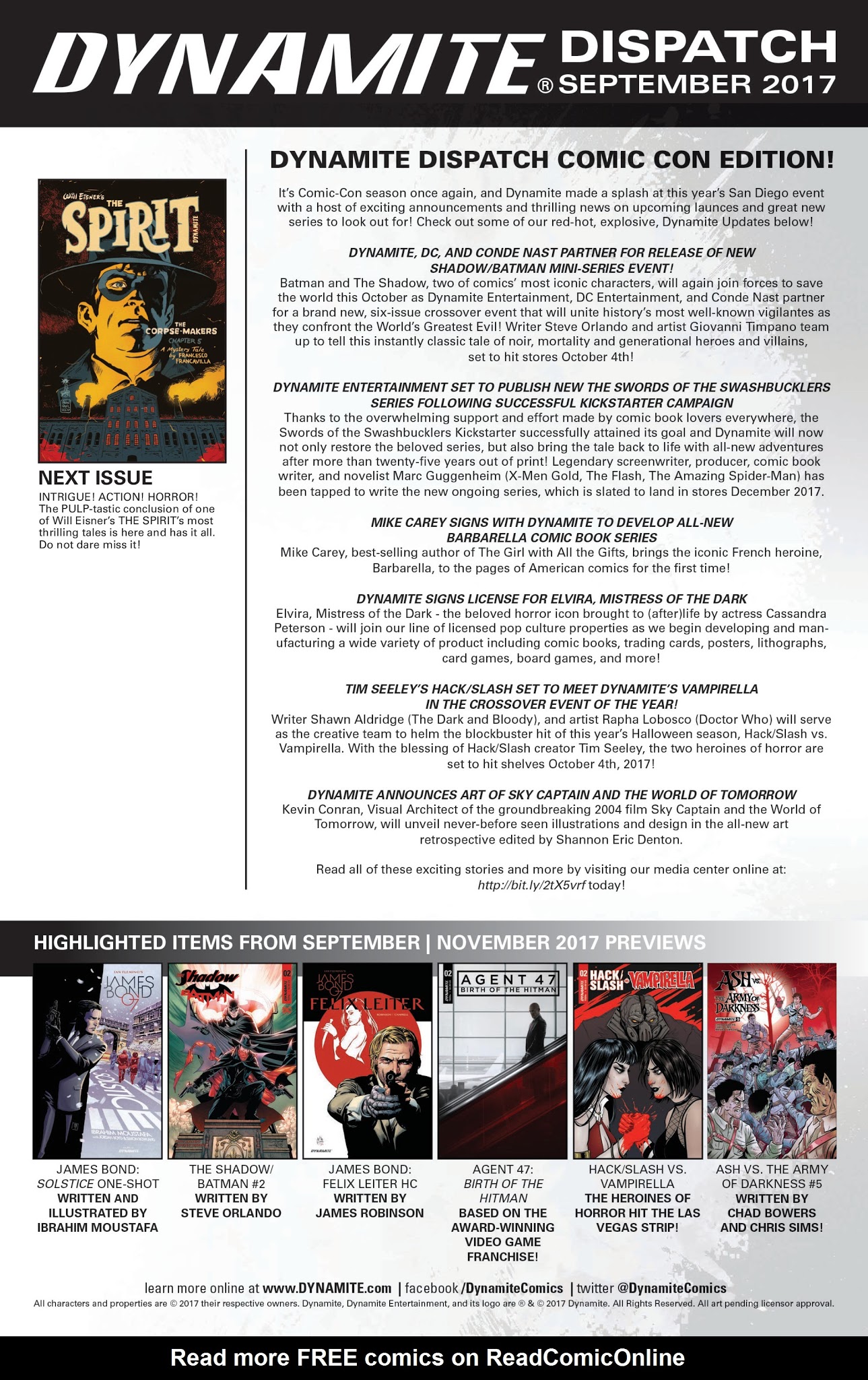 Read online Will Eisner's The Spirit: The Corpse Makers comic -  Issue #4 - 21