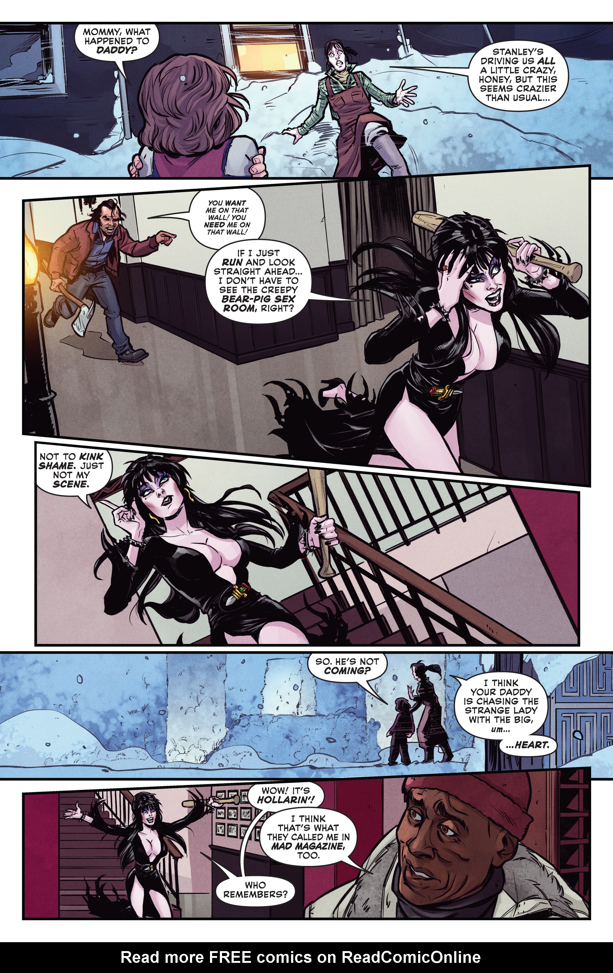 Read online Elvira in Horrorland comic -  Issue #2 - 18