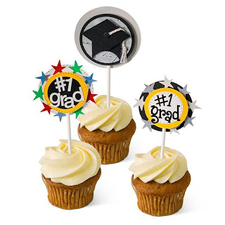 Helen's Creative Corner: Graduation Party cupcakes!