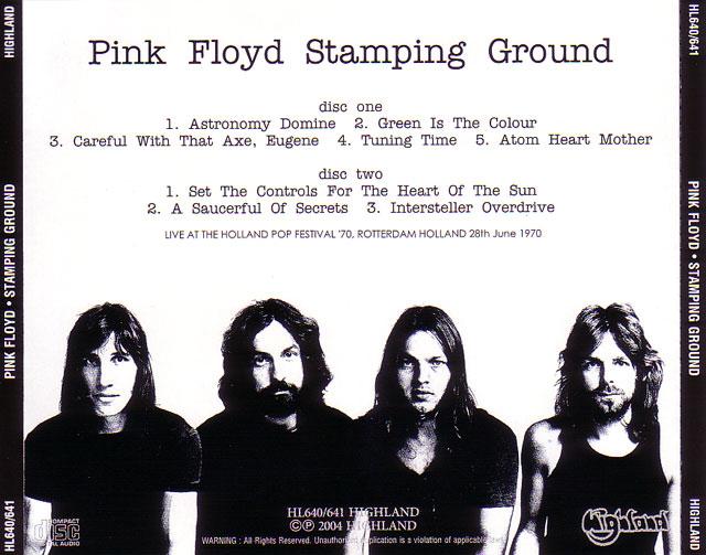 zappadalata PINK FLOYD 19700628 Rotterdam