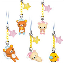 Looking for dark brown rilakkuma with pillow from this series!