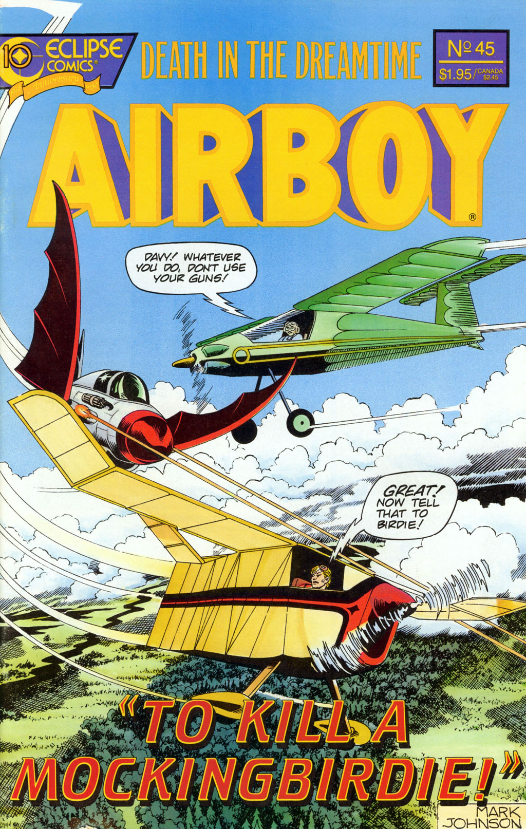 Read online Airboy (1986) comic -  Issue #45 - 1